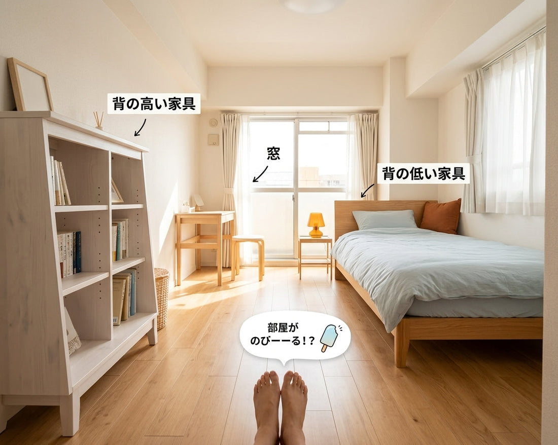 部屋がのびーーる！？せまいお部屋を「まほう」みたいに広く見せる3つのコツ