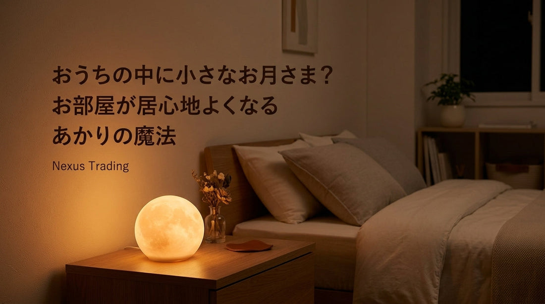 おうちの中に小さなお月さま？お部屋が居心地よくなる「あかり」の魔法