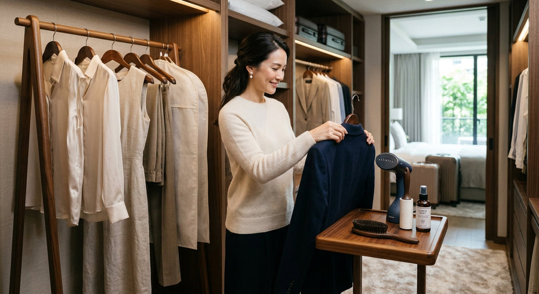 袖を通す瞬間に、贅沢を感じる。服を美しく纏うための「ホテルライクな衣類ケア」の習慣