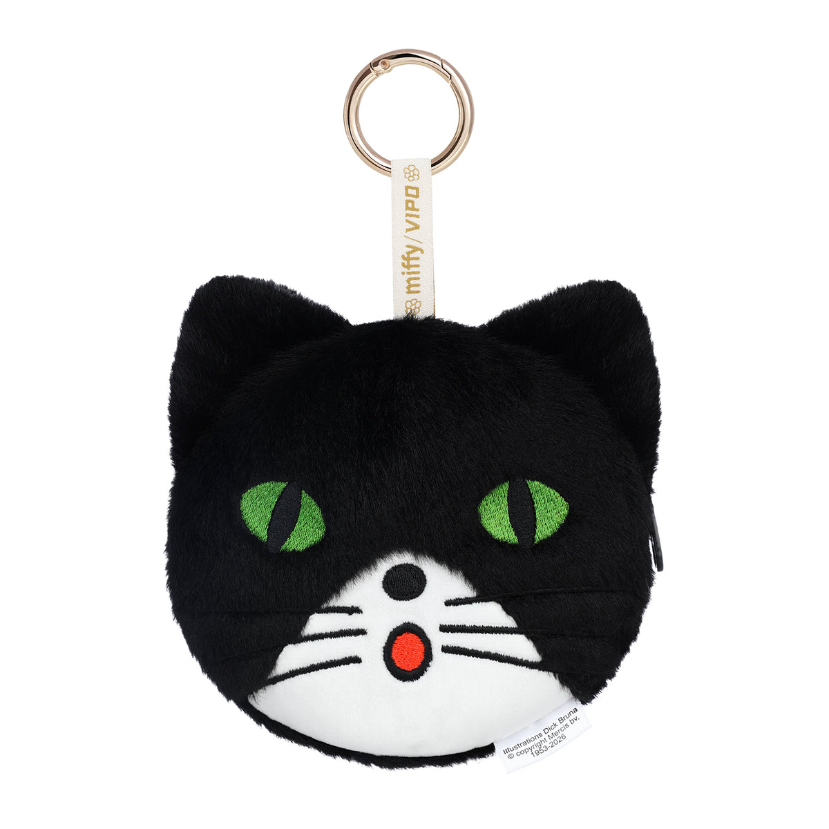 ミッフィー ふわふわねこちゃん コインケースキーホルダー