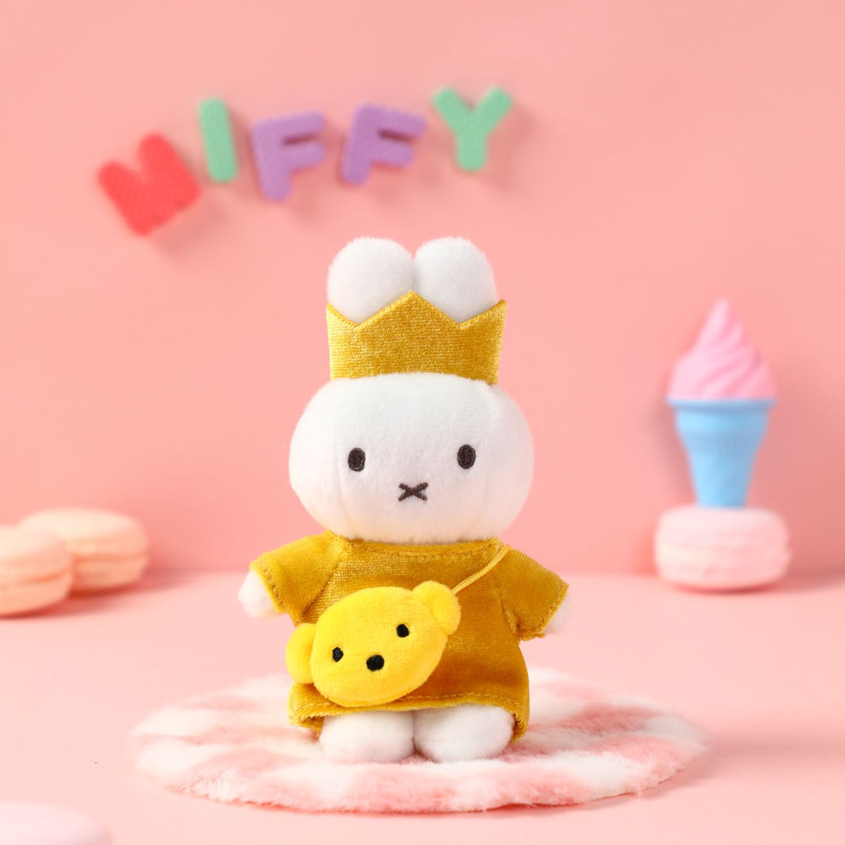 ミッフィー ミニバッグ ぬいぐるみキーホルダー